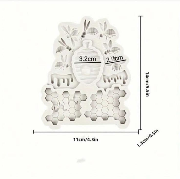Honing Bijen Mould - Afbeelding 2