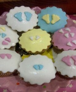 Alternative view of FMM Set of Baby Feet Cutters set2