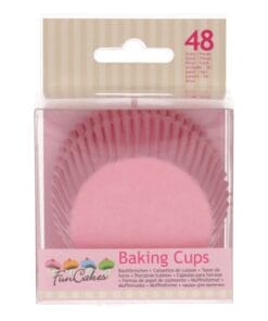 FunCakes Baking Cups -Light Pink- pk/48