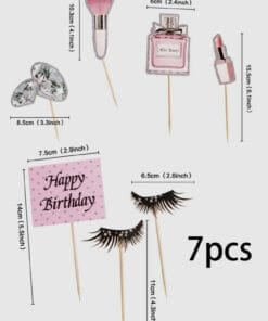 Alternative view of Fashion Beauty Decoratie Toppers