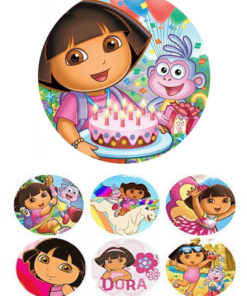 Eetbare print Dora 15cm