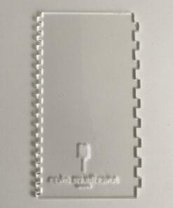 Schraper Gelijke Strepen