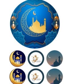 Eetbare print Ramadan 15cm